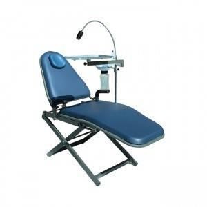 Cheap High Quality Portable Folding Dental Chair With Adjustable Backrest for sale
