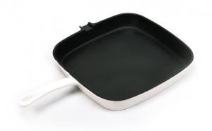 Cheap Enameled Cast Iron Square Grill Pan for sale