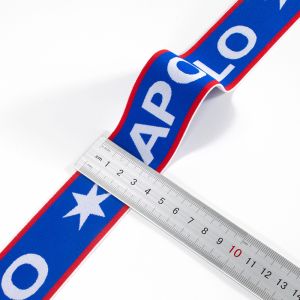 Custom Jacquard Woven Elastic Band Straps Width 20mm Elastic Waist Band for