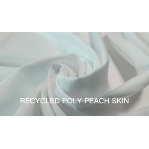 Cheap Cheap Made In China Marine Recycled Poly Peach Skin Recycle Fabric for sale