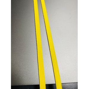 6mm Polyester Spandex Elastic Yellow ear strap for Medical elastic