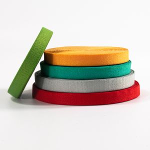 Manufacturer Nylon Bra Strap Elastic Webbing 10mm 15mm 18mm 20mm Elastic Band