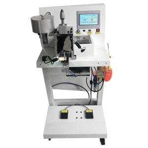 Rivet Nail Pearl Attaching Punching Machine , Automatic Beads Fixing Machine For