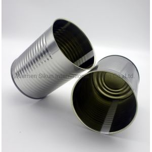 Empty Tin Can 8114# Lithographed Can Normal Lid for Packing Canned Fruits