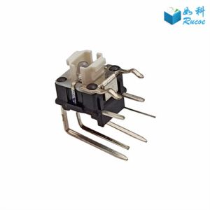 90 Right Angle illuminated Button Switch With White LED