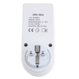 Programmable Timer Switch Socket with Clock Summer Time Random Function new