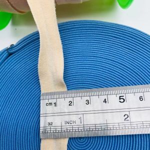 Fold Over Elastic Tape Fold Elastic Nylon Twill Tape Bias Binding Tape Elastic