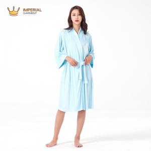 China Cotton Luxury Women's Bathrobe , Pajamas Set With Robe Wholesale on sale