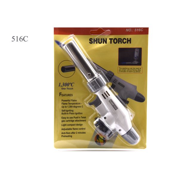 Factory Supply 920 Portable Adjustable Flame Thrower Lighter Camping Gas Torch