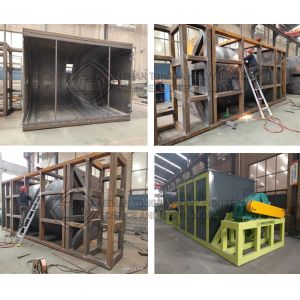 High quality new design organic waste horizontal fermentation tank/ chicken