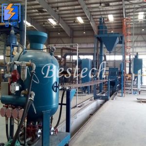 Oil Pipeline Internal Surface Rust Removal Shot Blasting Machine