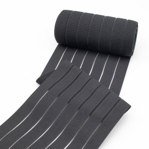 Soft medical reusable polyester fish line wide elastic band for sports and