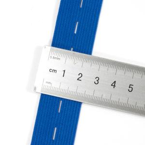 25mm Heavy Stretch Sewing Elastic Cord Black And White Non Slip Elastic Band For