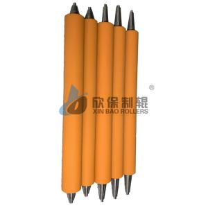 UV Rotary Machine Rubber Roller Excellent UV Aging Resistance High Elasticity