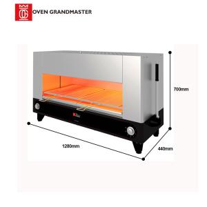 7.2KW Chicken Grill Machines Smokeless BBQ Rotisserie Chicken Oven