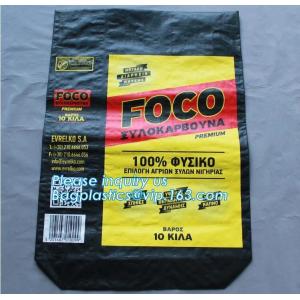 Hot Selling White Kraft Paper PP Woven Plastic Cement Valve Packaging Bag For