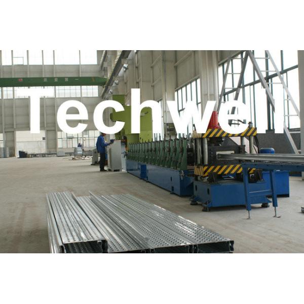 Q235 Cold Rolled Strip / Hot - Dip Galvanizing Steel Cable Tray Roll Forming