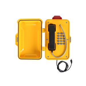 Industrial Weatherproof Emergency Phone , Emergency Call Box IP66-IP67 With
