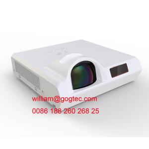 Short throw 3600 lumens native 1280*800 LCD multimedia projector 0.75m get 80 screen