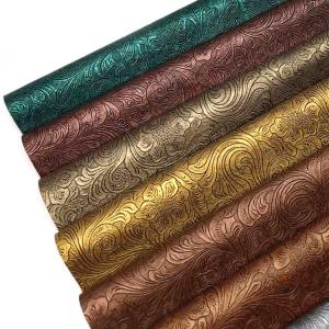 Pvc Flower Pattern Artificial Synthetic Leather Wallet Box Shoes Ntoebook Faux