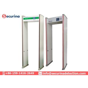 Multi - Zones Detecting Walk Through Security Detector Weapon Searching 15 Watt