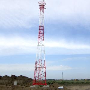 High Quality 30-60m Self-support Galvanized Steel BTS Tower Bolted Installation