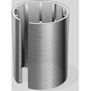 Continuous Slot Wedge Wire Industries Screen Pipe For Wastewater Treatment