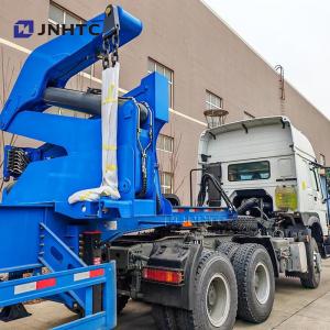 New China Official Truck Container Side Lifter Lowbed Semi-Trailer With Crane