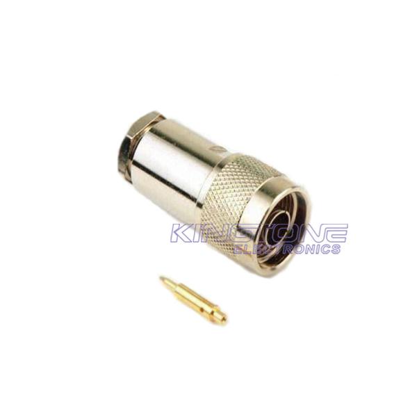 Quality Male Female Type N Crimp / Clamp Connector for 10base2 computer networks wholesale