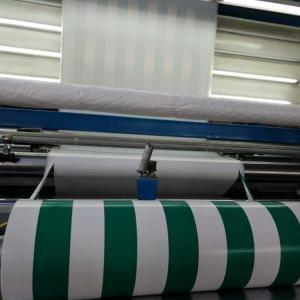 100 % Polyester Mildew Resistant Vinyl Tarp Sheet With Flame Retardant And Tear