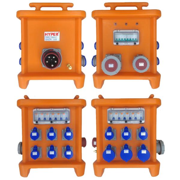 MK2 Multi Ways Powerhouse Portable Distribution Boxes With Disconnect And