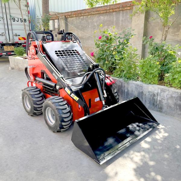 Free Shipping Mini Skid Steer Loader Cheap Wheel Loader Minicargador Farm CE EPA