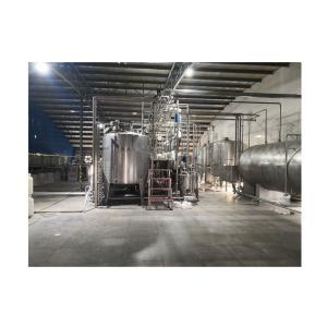 PLC Soymilk Producing Machine Flavored Milk Processing Line with Stainless Steel