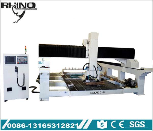 Quality Mold Making 4 Axis ATC CNC Router Machine With Left Right Tilting Spindle 90 Degree wholesale