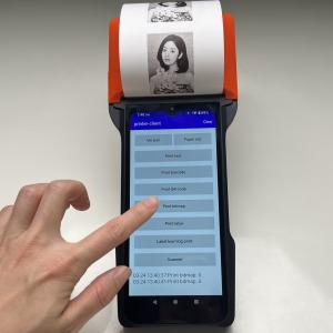 WiFi Hand Billing Machine Customized Mobile POS System For Restaurants