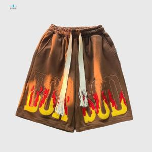 Custom Straight Track Shorts Cargo Multi Pockets Men Pant for Men