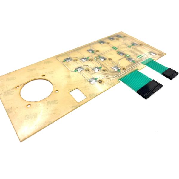 240gm Trip Force 3 Contact Domes Membrane Keyboard With ROHS Compliant