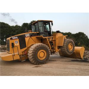 Caterpillar 980G Second Hand Wheel Loaders Front 5.5cbm Bucket Capacity