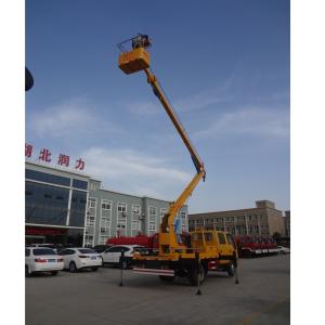 18m Hydraulic Control High Altitude Operation Truck Mobile Elevating Work