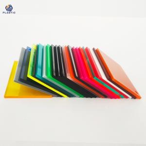 0.8-20mm Thickness Acrylic Extruded Board UV Resistance Custom Sizes