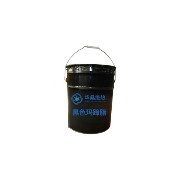 Moisture Proof Black Pipe Insulation Mastic Glue , Insulation Sealing Mastic