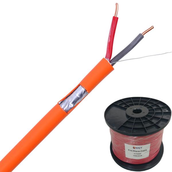 Quality 2 Cores Unshielded Shielded Tinned Copper/Copper Stranded Solid Power-Limited Communication Cable Fire Alarm wholesale
