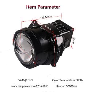 5500K Laser Projector Headlight