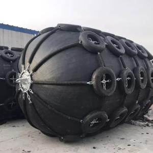 3.3*6.5M Pneumatic Rubber Fender ISO 17357-1:2014 Certified Safety Valve For STS