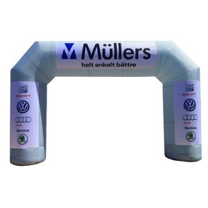 Oxford Inflatable Finish Arch Waterproof inflatable rainbow arch