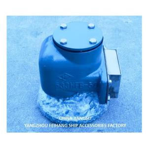 CAST IRON MARINE TANK AIR VENT HEAD533HFB-50A WITH SUS316L FLOATER NBR GASKET 0