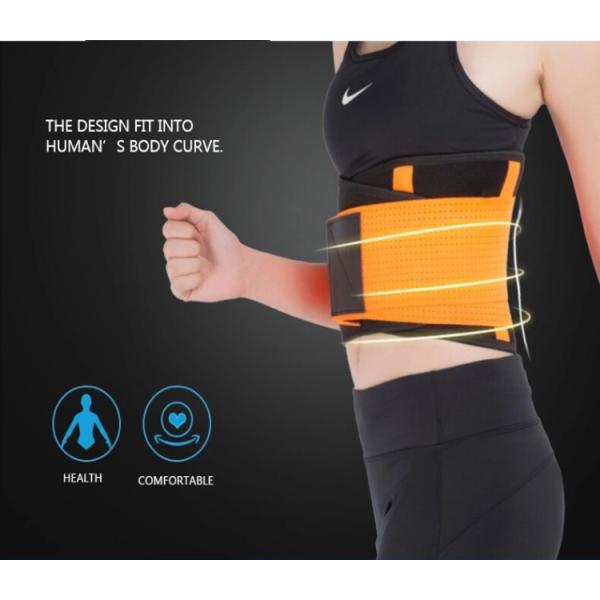 Weight Loss Waist Support Belt Full Elastic Relieve Lumbar Pain / Fatigue