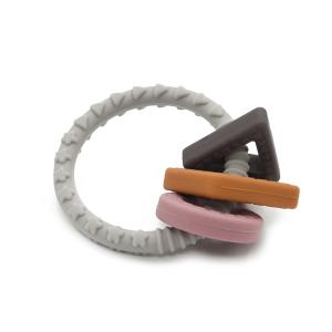 Customized Silicone Teething Rattle