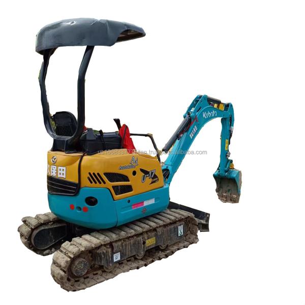 Building Material Shops Used KUBOTA KXU17 Mini Excavator with Excellent Core