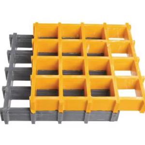FRP GRP Molded Grating Pultruded Multiple Grate / Grille Leakage Grid